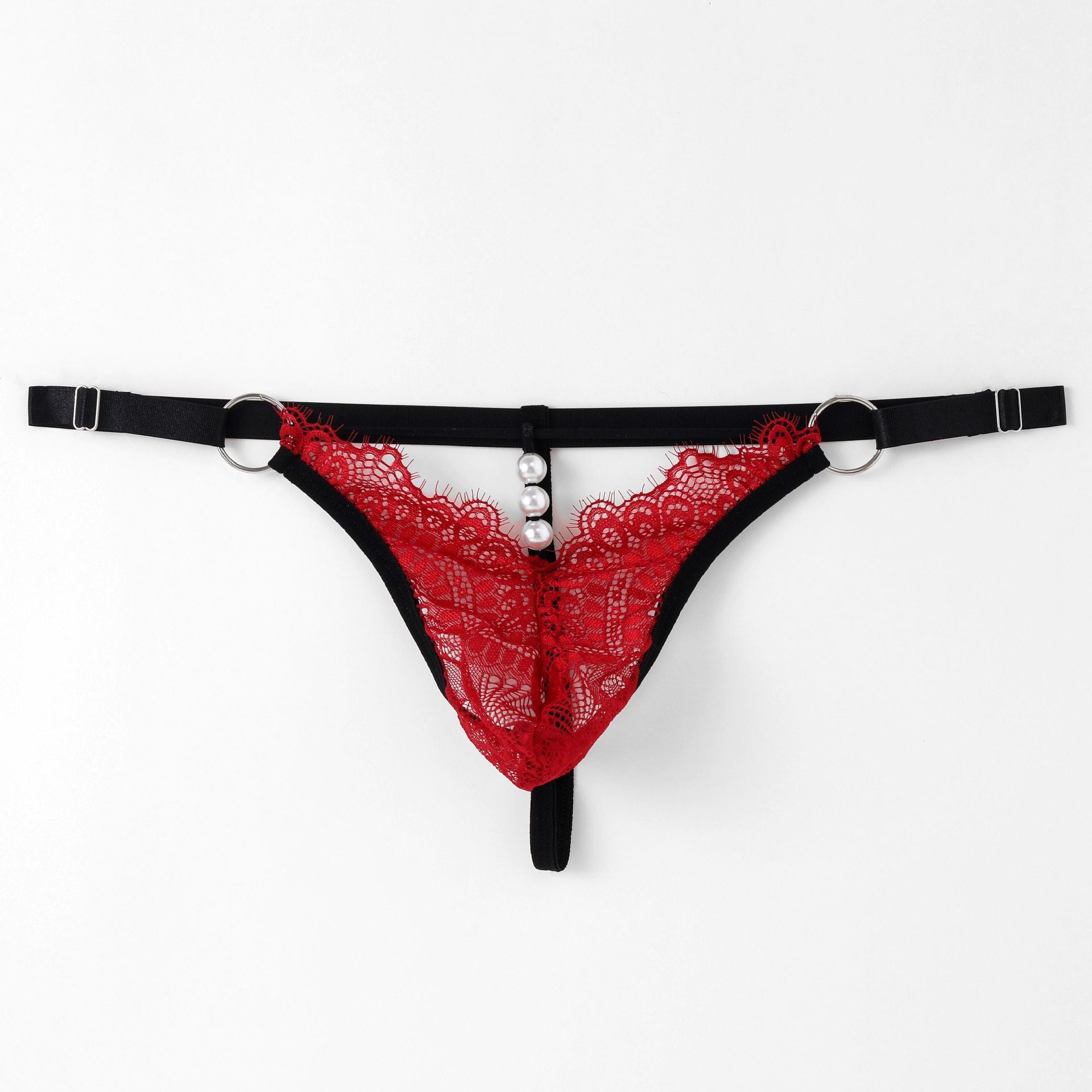 Lace Bead Chain Wild Perspective Briefs