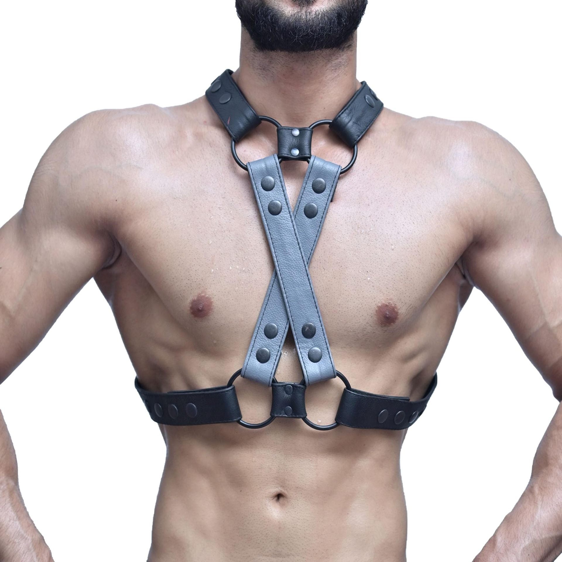 Stage Binding Leather Body Straps