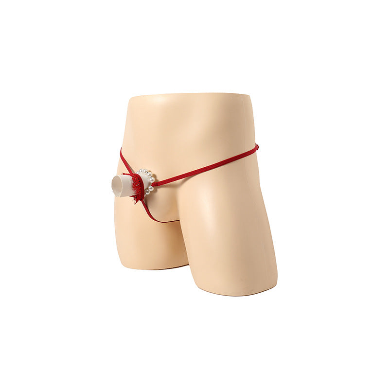 Ring Pearl Sexy Briefs