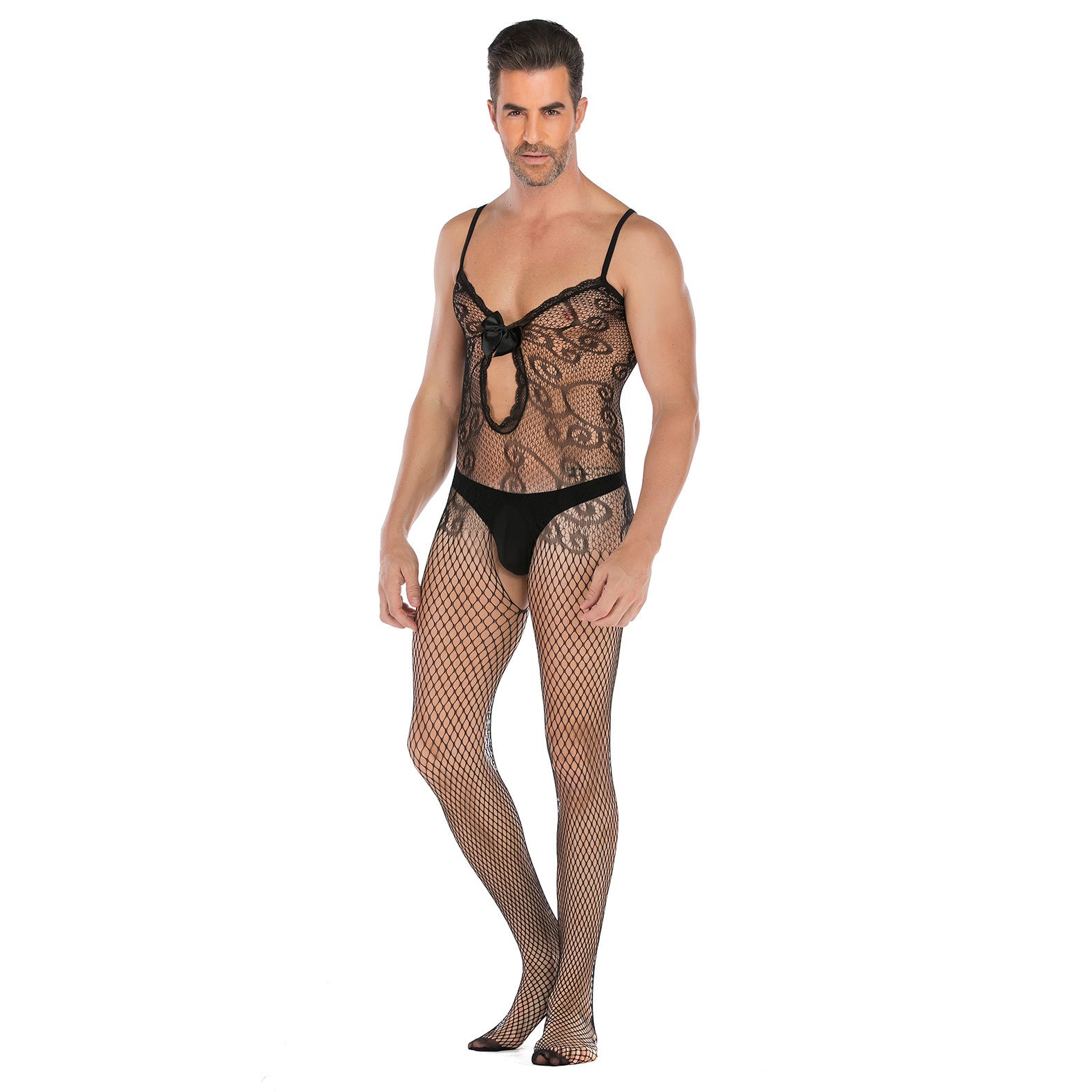Hollow Styles Freedom Mesh Bodystocking