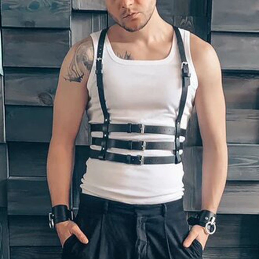 Three-Row Adjustable Bondage Clothing