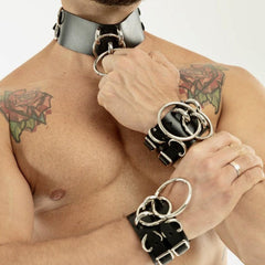 Handcuff Neck Cover Restraint Set