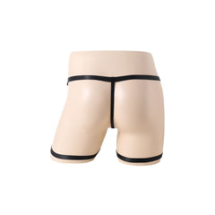 Adjustable Hole Lace Perspective Thong