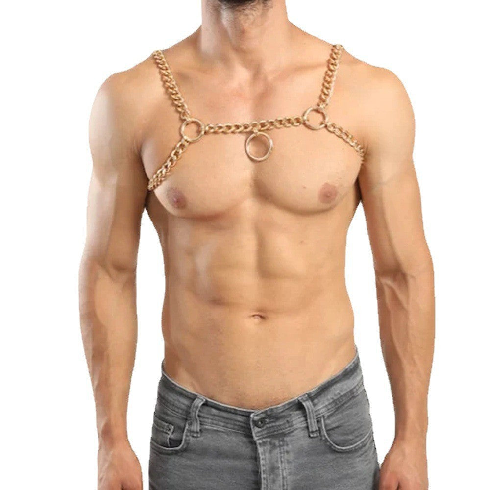Hollow Body Chain Bondage Harness