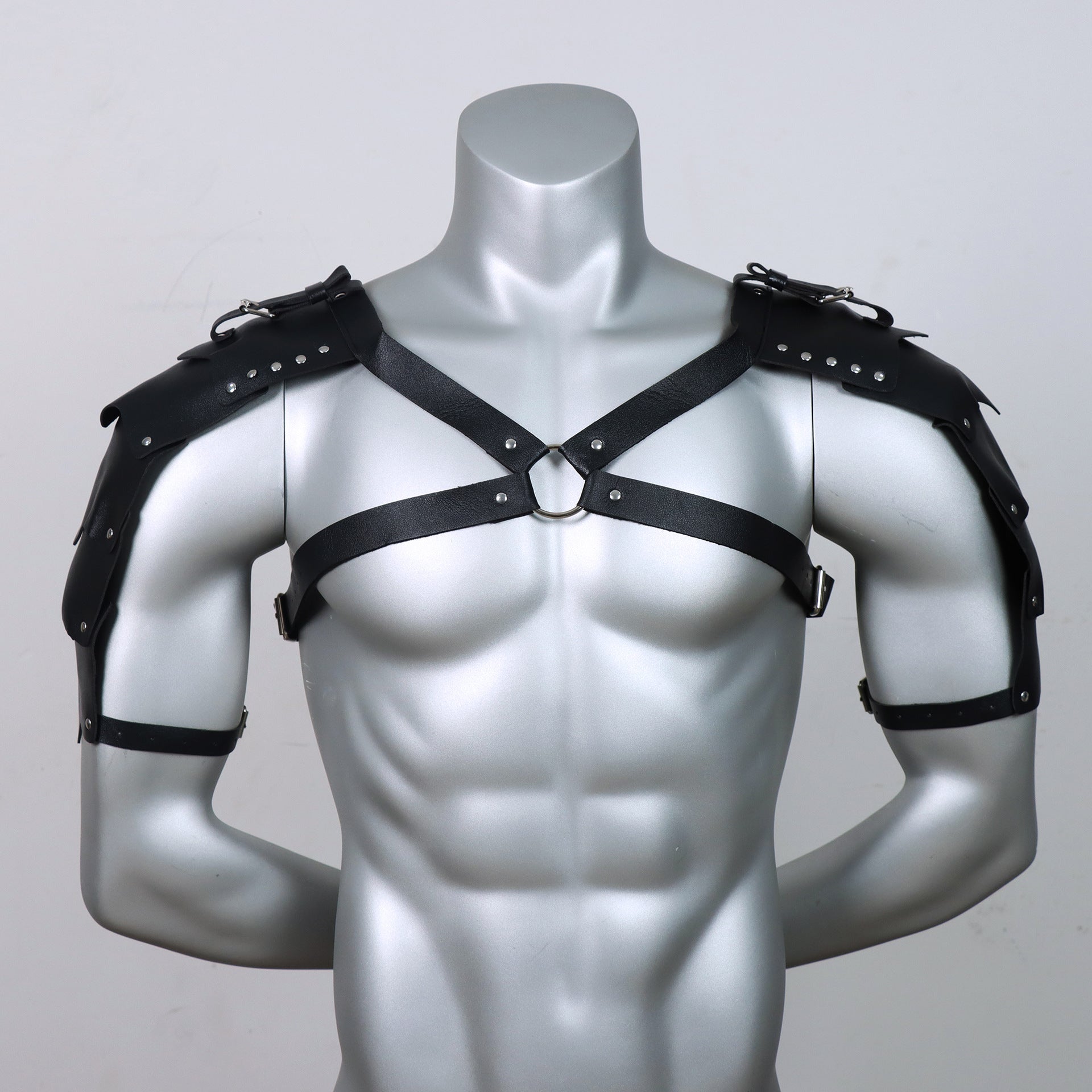 Thickened Leather Body Belt