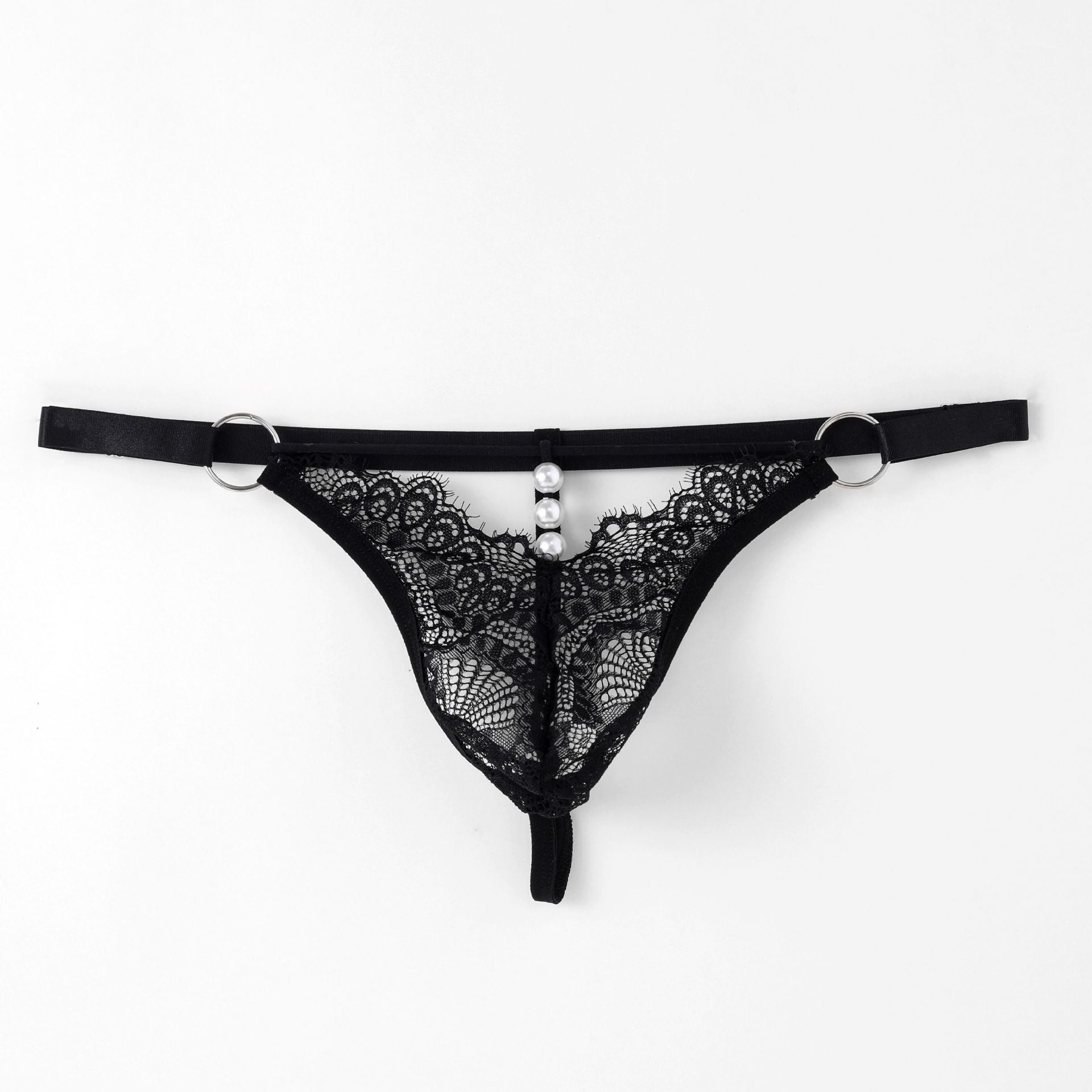 Lace Bead Chain Wild Perspective Briefs