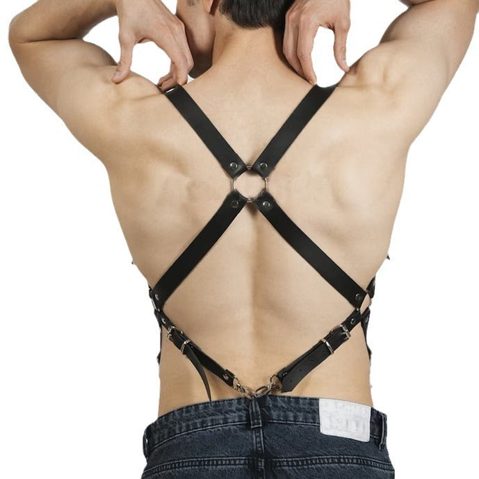Diablo Body Restraint Leather Belt