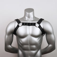 Nightclub Leather Bondage Belt